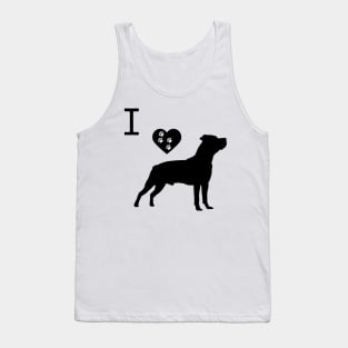 I love American Staffordshire Terrier Tank Top